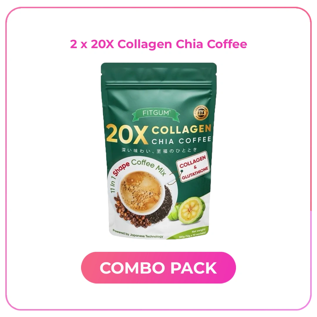 Fitgum Collagen Chia Coffee in KSA