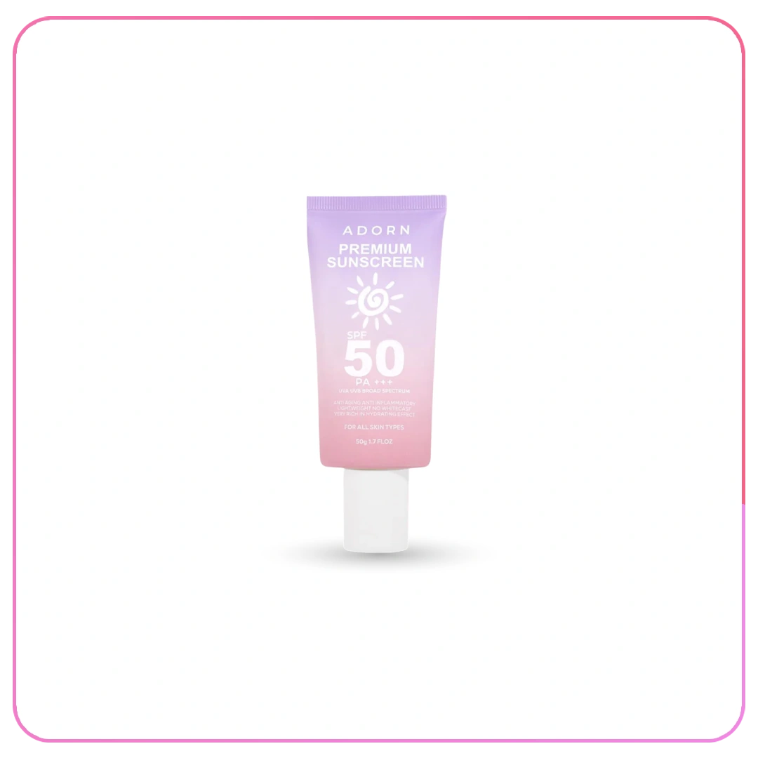 Adorn Premium Sunscreen SPF 50 in KSA