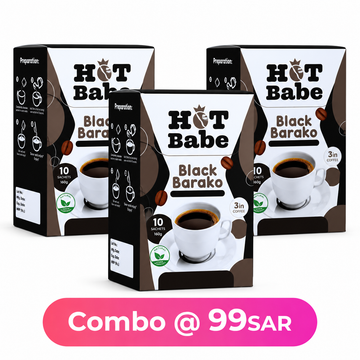 HOT BABE BLACK BARACKO - 3 PIECE COMBO