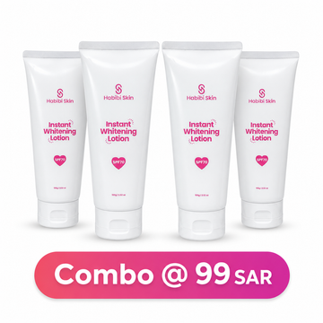 HABIBI WHITENING LOTION - 4 PIECE COMBO