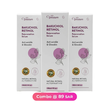 Venature Bakuchiol Retinol Rejuvenation Serum - 3 PIECE COMBO