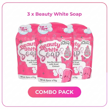 YGB BEAUTY WHITE SOAP - COMBO