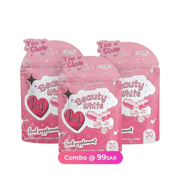 Beauty White 4 In 1 Supplement Combo