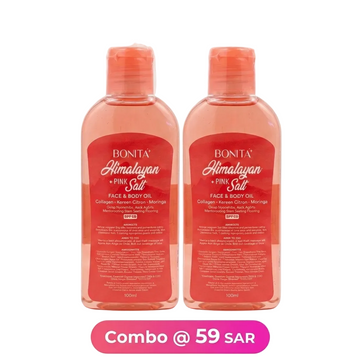 BONITA HIMALAYAN PINK SALT OIL - COMBO