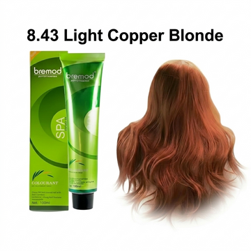 Bremod Performance 8.43 Light Copper Blond Hair Color