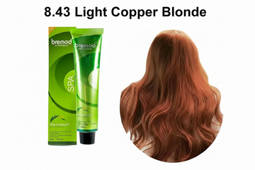 Bremod Performance 8.43 Light Copper Blond Hair Color
