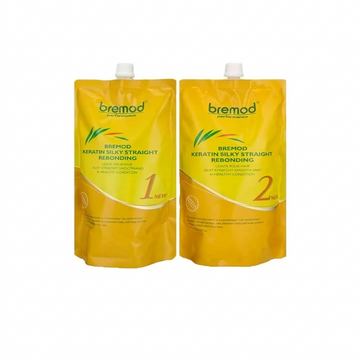 Bremod Keratin Silky Straight Rebonding Set (1+2)