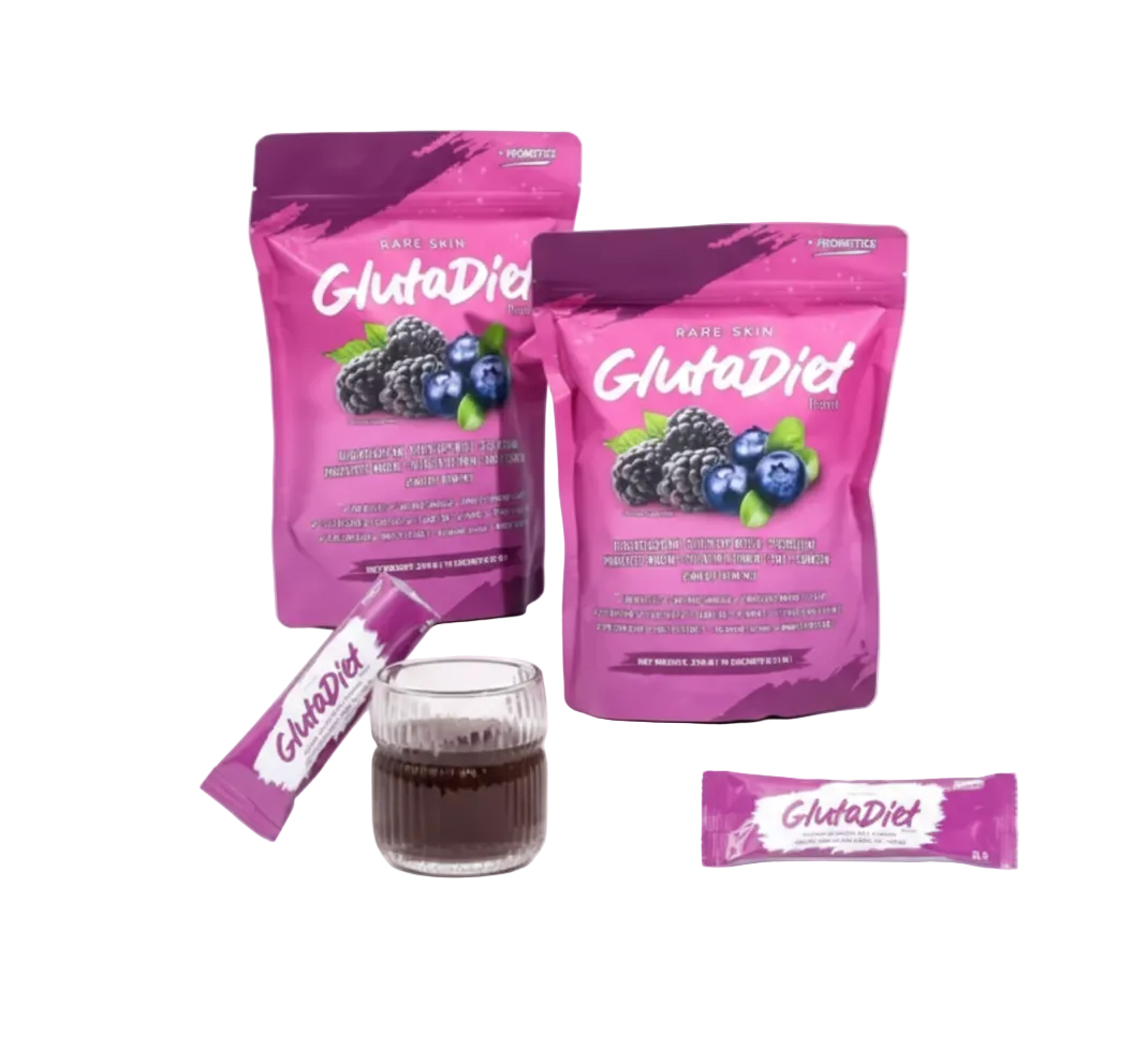 collagen and glutathione drink Cris Cosmetics Glowming Choco - & Mix GT's Aura Collagen Strawberry &