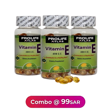 PROLIFE ATLAS VITAMIN CAPSULE- 3 PIECE COMBO
