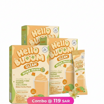 Hello Bloom Gleam Milky Melon - 3 PIECE COMBO