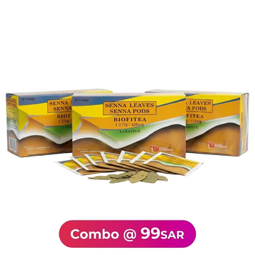 SENNA BIOFITEA LAXATIVE - 3 PIECE COMBO