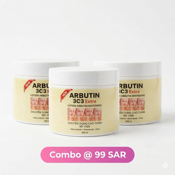 ARBUTIN 3C3 EXTRA LOTION 300ML- COMBO
