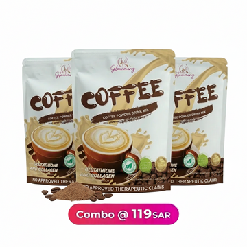 Glowming Coffee powder drink mix - 3 PIECE COMBO