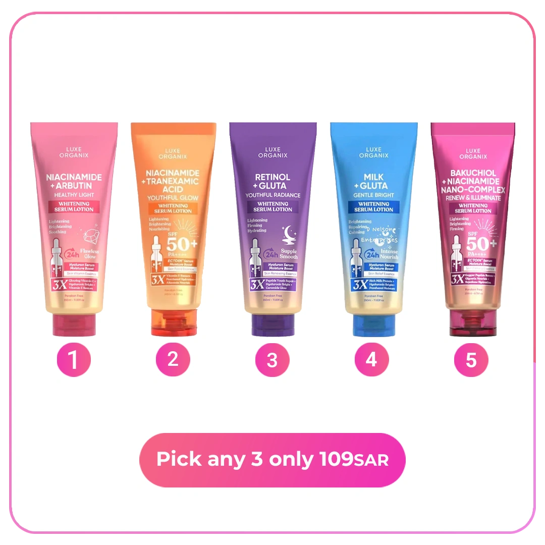 Buy Luxe Organix Whitening Serum Lotion 