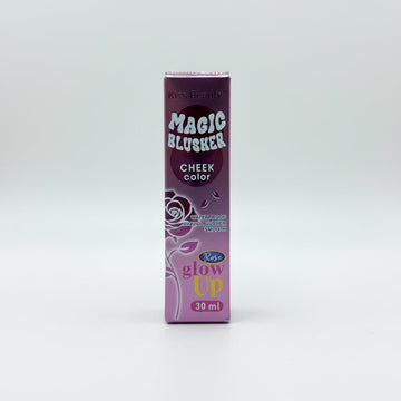 KISS BEAUTY MAGIC BLUSHER CHEEK COLOR ROSE GLOW UP