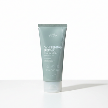 LUXE ORGANIX WHITENING REPAIR ULTRA LIGHT GLOW FOAM CLEANSER