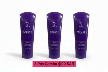 3 Pcs Combo - SASKIN Soothe ‘N’ Love Glass Skin Body Lotion 250ml