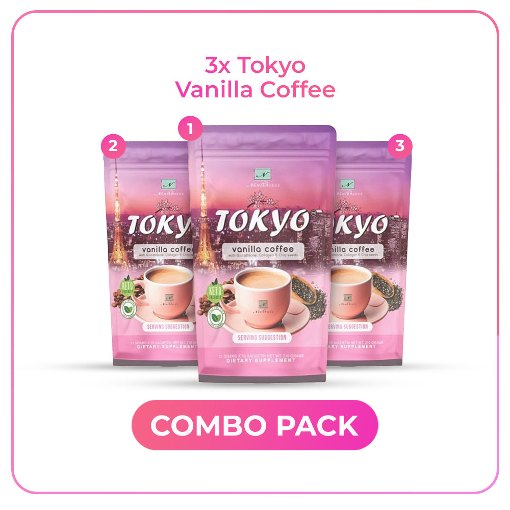 Namiroseus TOKYO Vanilla Coffee Combo Pack in saudi arabia