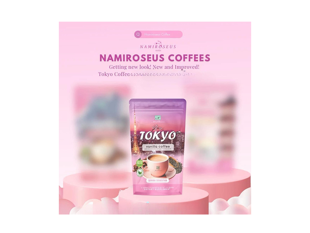 Namiroseus TOKYO Vanilla Coffee Combo Pack in saudi arabia