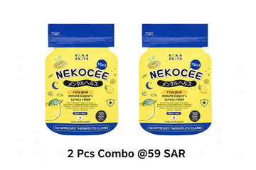 2 Pcs Combo - Nekocee 15 in 1 Rosy Glow (30 Capsule)