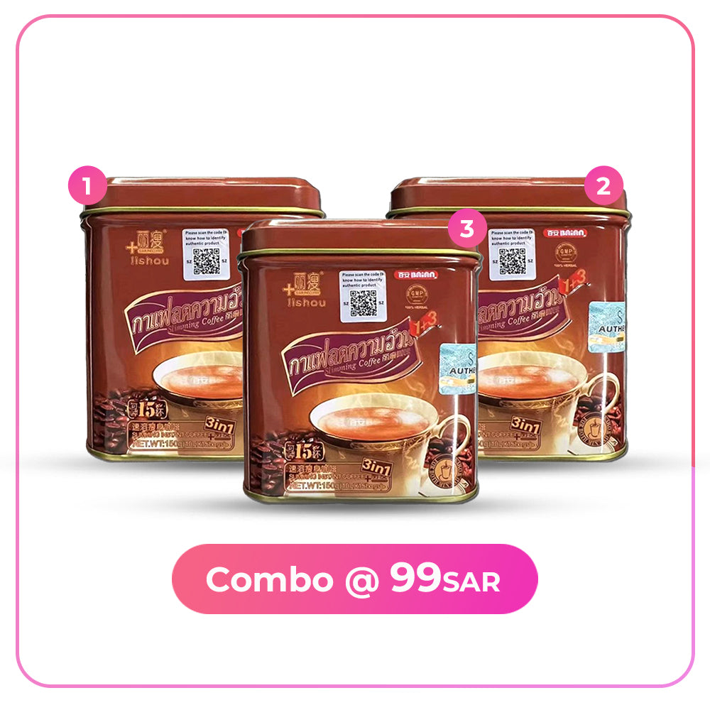 Lishou Slimming Coffee Combo in KSA
