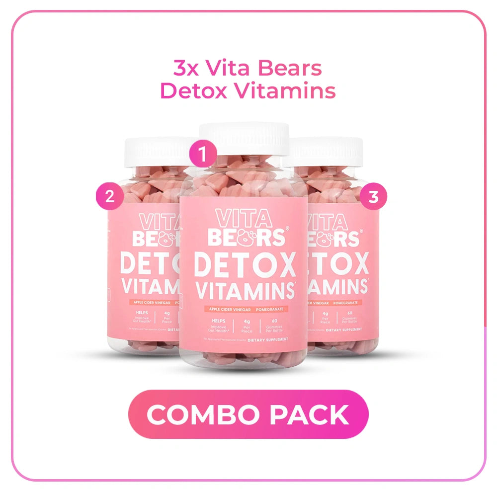 Vita Bears Detox Vitamins Combo Pack in Saudi Arabia