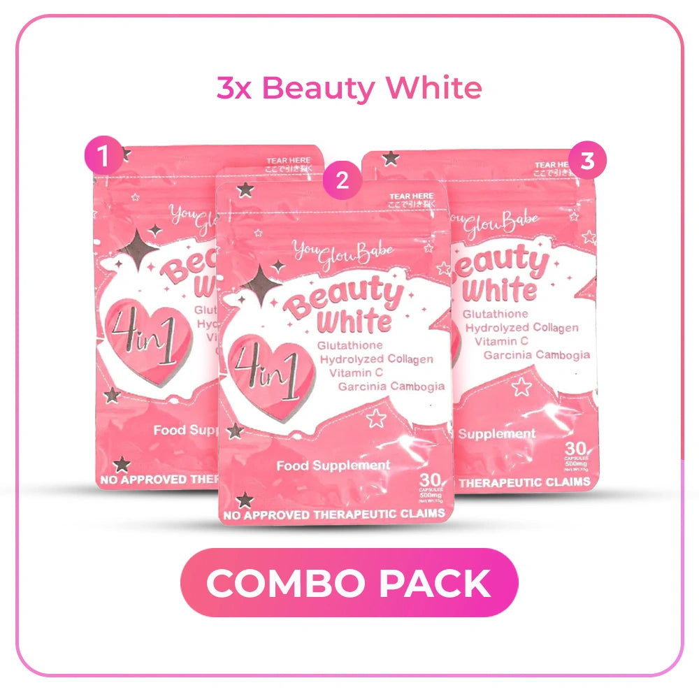 Beauty White 4 In 1 Supplement Combo in Qatar