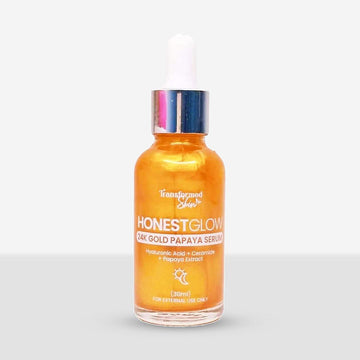 HONEST GLOW 24 K GOLD PAPPAYA SERUM (ORANGE)