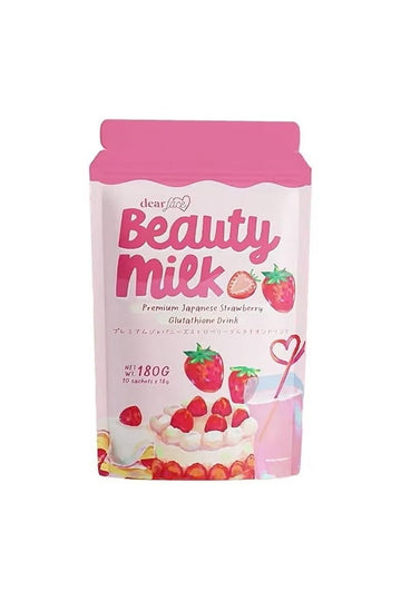 DEAR FACE BEAUTY MILK STRAWBERRY PREMIUM