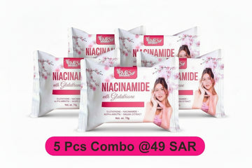 5 Pcs Combo - BMRS NIACINAMIDE SOAP