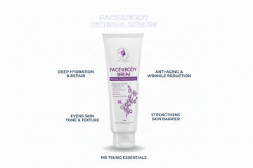 Ms. Tsung Face & Body Serum: Retinol & Hyaluronic Acid – 100 ml